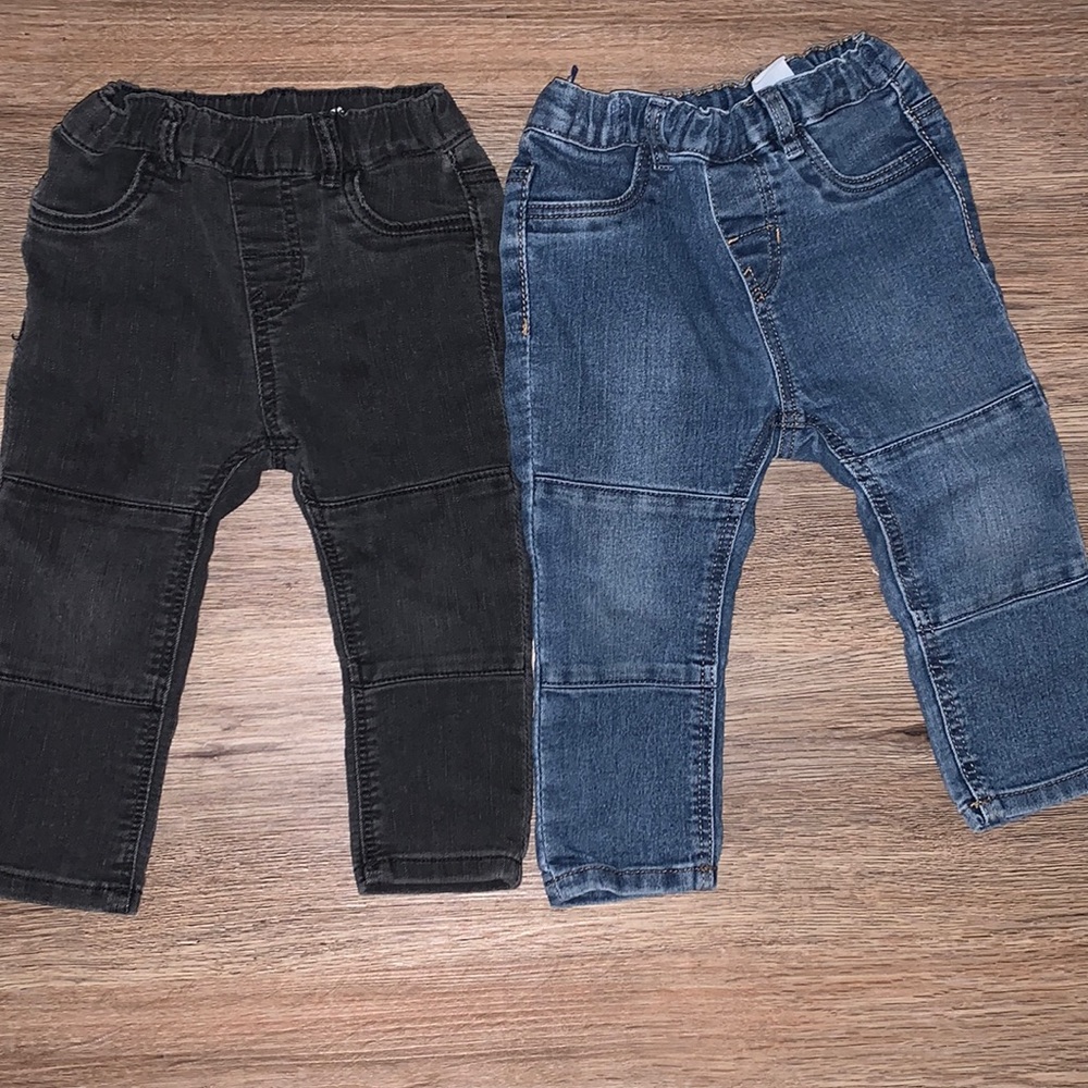 H&M skinny jeans size 12-18 months